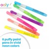 Ooly Magic Puffy Pens Set of 6 Neon Colors for