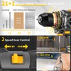 AwxryoX Brushless Compact Drill Tool Set, 60N.m 20V Cordless Drill