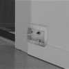 TayMac DB375WH 3/4-Inch 3 Hole 2-Gang Weatherproof Box, 3/4-Inch Outlets,