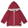 loud + proud Girls' Wollwalk, GOTS Certified Jacket, red