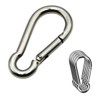 【8 cm 5 pcs】Self-healing SUS316 Stainless Steel Snap Hook (8