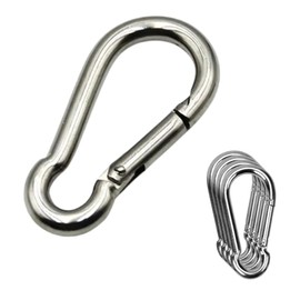 【8 cm 5 pcs】Self-healing SUS316 Stainless Steel Snap Hook (8 cm 5 pcs)