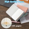 Gjinxi Pocket Notebook, Small Cute Notepads Color Hardcover Journals, Mini