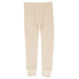 Fruit of The Loom Premium Boy's 2-Pack Thermal Waffle Bottom, Heather Greystone/Natural, 6-7