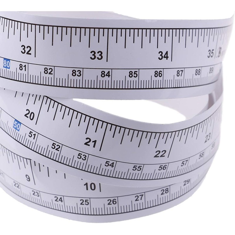 Sandhill Tools Self Adhesive Measuring Ruler Tape 36 inches/90cm, Double