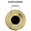 VARIOSAN 2-Way Water Distributor 16584, 3/4 Inch, Brass, 2 Ball