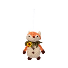 Smart Garden Decorative Hanging Plush Fox Pendants 14cm Autumnal Themed Decoration - Mr Fox - Autumn Decoration Fox Themed Décor Hanging Prop Autumnal Decoration Perfect for Home Kitchen Living Room