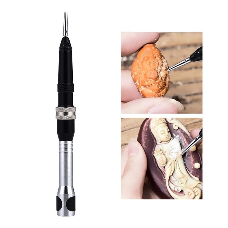 Precise Engraving Hammer Handpiece, Durable Metal Shaft Shank, for Jewelry