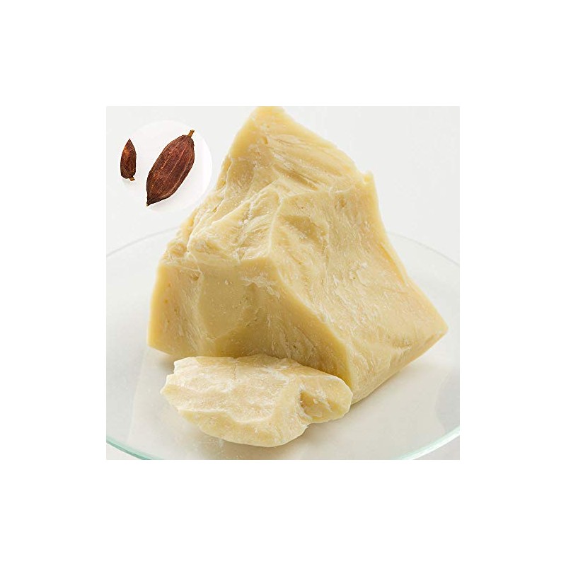 Cocoa Butter, Unrefined, Dark Yellow (Cocoa Butter)/1.8 oz (50 g)