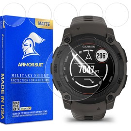 ArmorSuit 6 Pack for Garmin Instinct E 40mm Anti-Glare Screen Protector MilitaryShield Matte Film - Made in USA