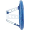 9-3/4 Inch Blue Metalflake Steering Wheel, 5-1/2 Dish