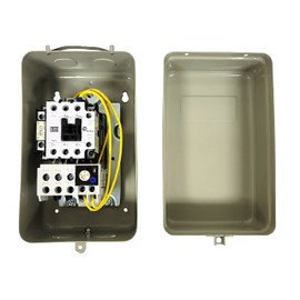 Magnetic Motor Starter for Electric Motor Control AIR COMPRESSOR 10HP 18 AMP 3-PHASE 460VAC WITH ADJUSTABLE OVERLOAD RELAY