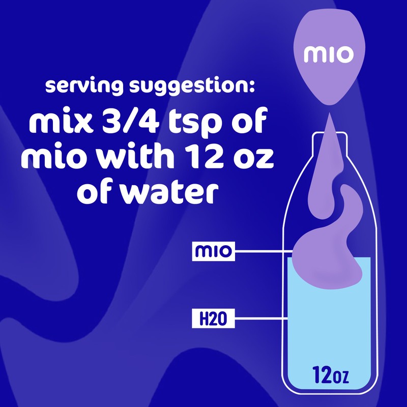 Mio mio Unwind Blood Orange Hibiscus Liquid Water Enhancer with