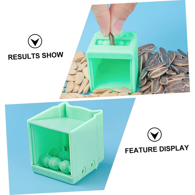 DOITOOL 2pcs Practical Ox Pattern Hand Melon Peeler Plastic Peeler