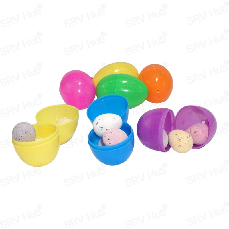 18PCS Easter Filler Eggs, Easter Decoration Gifts, Surprise Easter Eggs
