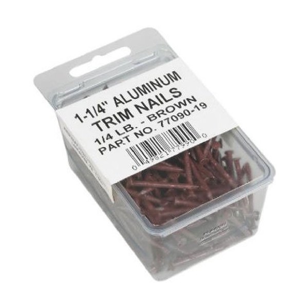 AMERIMAX HOME PRODUCTS 7709019 1-1/4-Inch Trim Nails, Brown