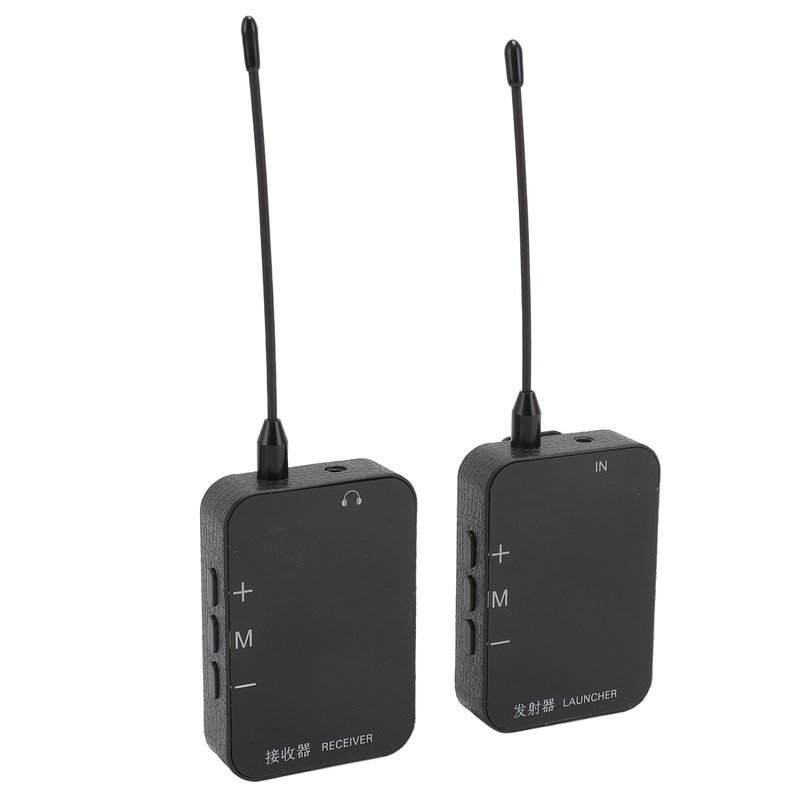 Wireless Ear Monitoring System 2.4G Stereo 164ft Auto Pairing Transmitter
