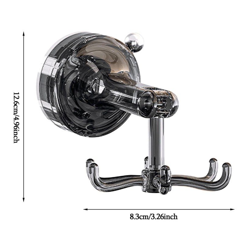 Hooks for Kitchen Utensils | Suction Cup Rotatable Utensil Hanger