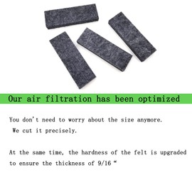 26517 air compressor air filter for Craftsman DeVilbiss Porter Cable 265-17 filter （4 Pack）