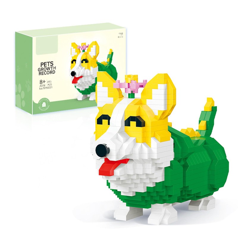 NOOLY Animals Mini Building Blocks for Home and Office Decoration