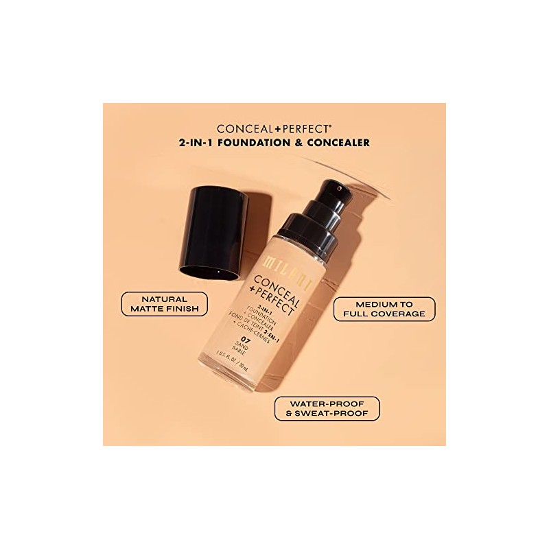 Milani | Base de Maquillaje Pigmentada 2 en 1 con
