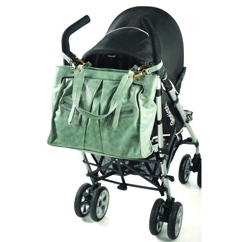 timi & leslie Dawn 7-Piece Diaper Bag Set, Cloud Blue