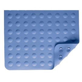 NOVA Medical Products Rubber Bath Mat, Blue