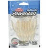 Berkley SW Powerhog 3" Clear Red Hologram Flex MSPH3-CRHF Sea