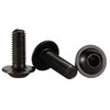 M8-1.25 x 10mm Flanged Button Head Socket Cap Screw Bolts,