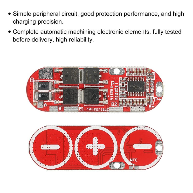 MECCANIXITY 21V 25A 3.7V Battery Charger Module Charging Board Dual