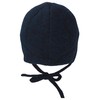 Sterntaler Boys' Peaked Cap Melange Hat, navy
