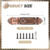MECCANIXITY Barrel Bolt Latch, 5 Inch Vintage Sliding Lock with