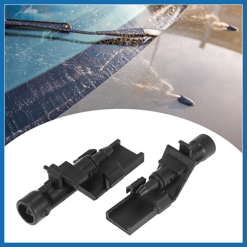 A ABSOPRO Front Windshield Washer Nozzles Fit for Honda CRV
