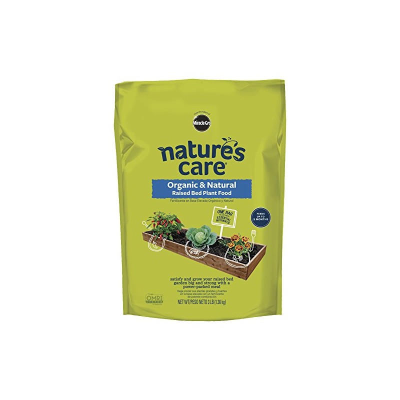 Nature's Care Organic & Natural Raised Bed Plant Food, 3