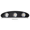 6W LED Wall Light Aluminium Black Shell Warm Light Up