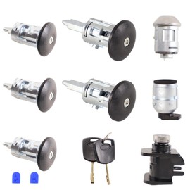 Eterpace 4425134 Complete Lock Set Compatible with Ford Transit Connect 2010 2011 2012 2013, Door Lock Kit with Keys, Ignition Switch