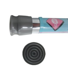 Graber 1-Inch Spring Tension Curtain Rod ( 42 to 72-Inch Adjustable Width, Chrome)