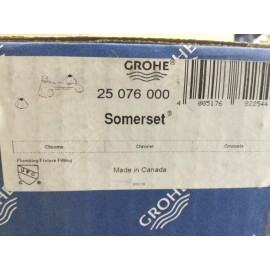 GROHE Roman Tub Filler 25076000 Somerset 3-hole Chrome Finish P10