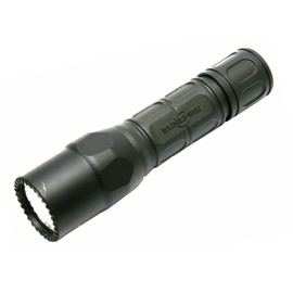 SureFire G2X Tactical Single-Output LED Flashlight with Tactical tailcap click switch, Black
