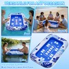 56IN Oversize Floating Card Game Table for Pool with Waterproof