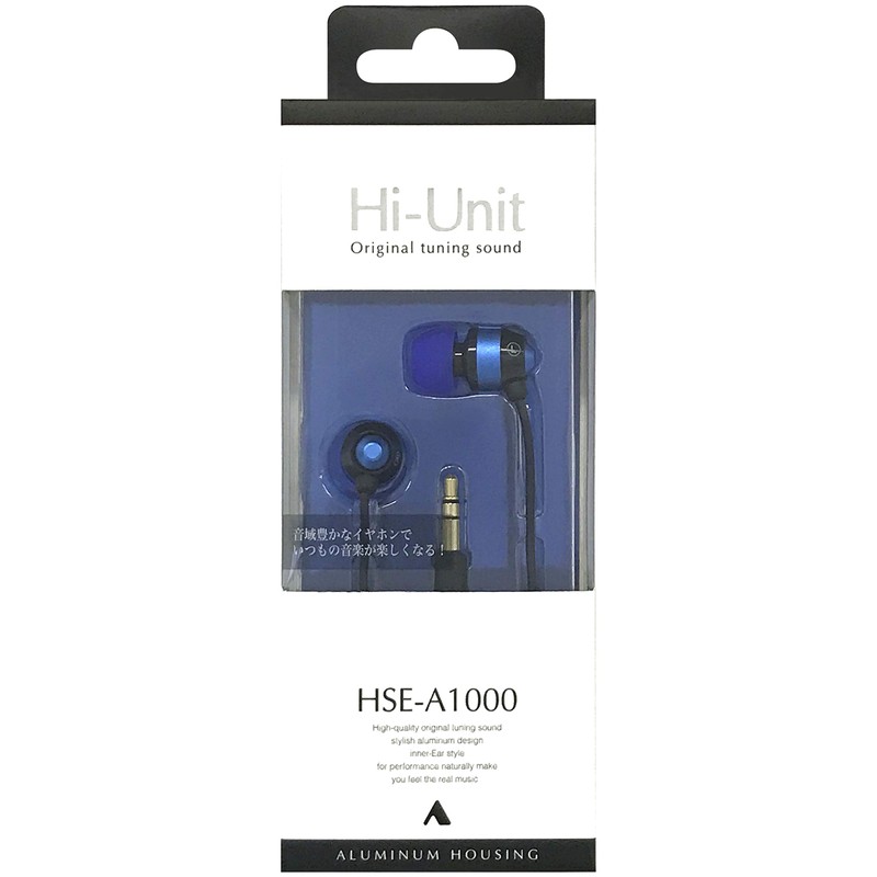 [e☆Earphones x Alpex] Jointly Developed HSE Series In-Ear Earphones HSE-A1000B