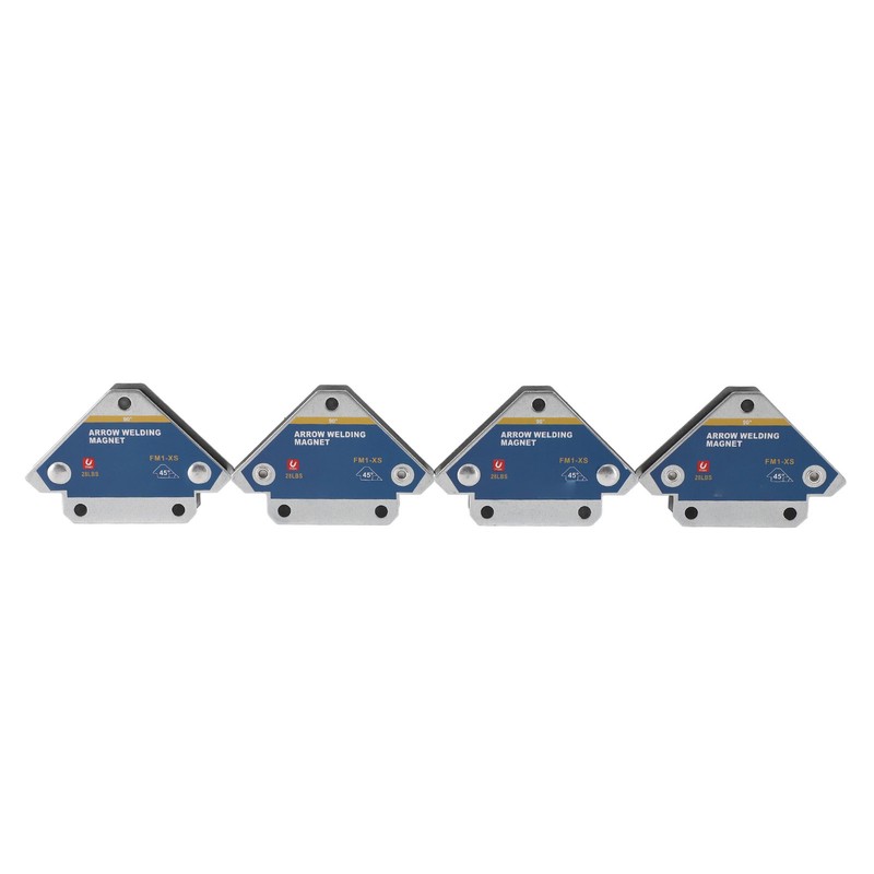 4PCS Magnetic Welding Positioner Ferrite 28lb 90 Degree Multi Angle
