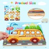 Zeoddler Wooden Puzzles for Toddlers, 8 Pack Vehicle Jigsaw Puzzles