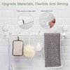 Ulinek Towel Rail Suction Cup, Bath Towel Bar 64cm /