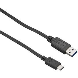 エレコム USBケーブル Type C (USB A to USB C) 1.5m USB3.1準拠 3A出力 最大5Gbps ブラック USB3-AC15BK