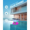 Pool Thermometer Floating Easy Read with Dual Jumbo-Sized Screens, Solar