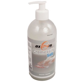 Axis Line Cream Soap in Pump Dispenser 500 ml - Skin-friendly and Moisturising for Daily Use, Made in Germany