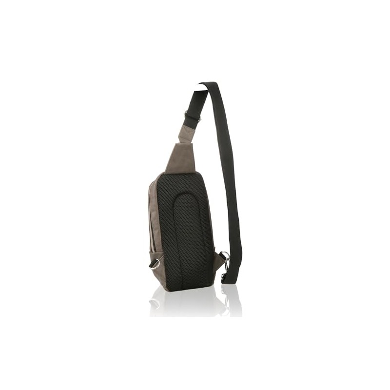 Prosperity PSAA-20-oak PSAA-20 Men's Simple Body Bag, One Shoulder Bag,