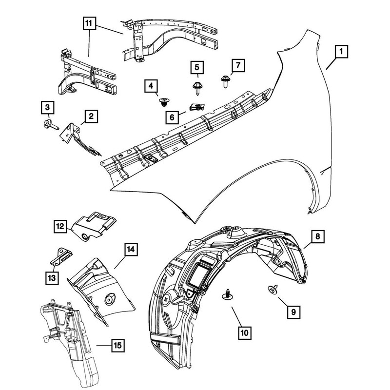 Mopar Performance 68054211AB MOPAR Stop/bmpr