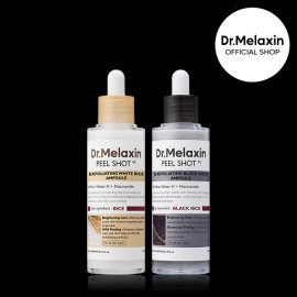 Rice Ampoule Duo Set, Gentle Exfoliating Serum for Smooth Glowing Skin, Pore Care and Skin Texture Refining Korean Skincare
